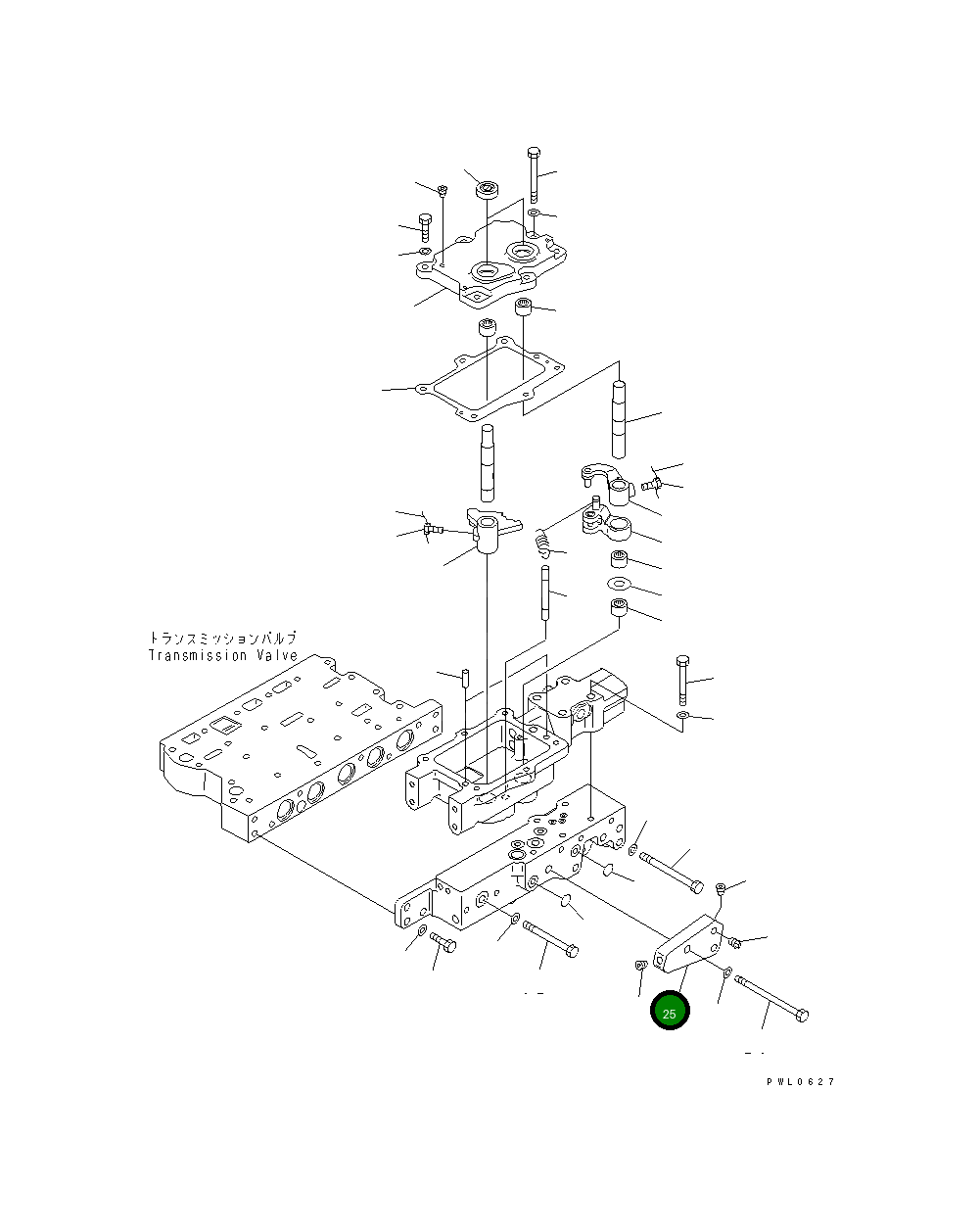 Крышка 198-15-38830 Komatsu