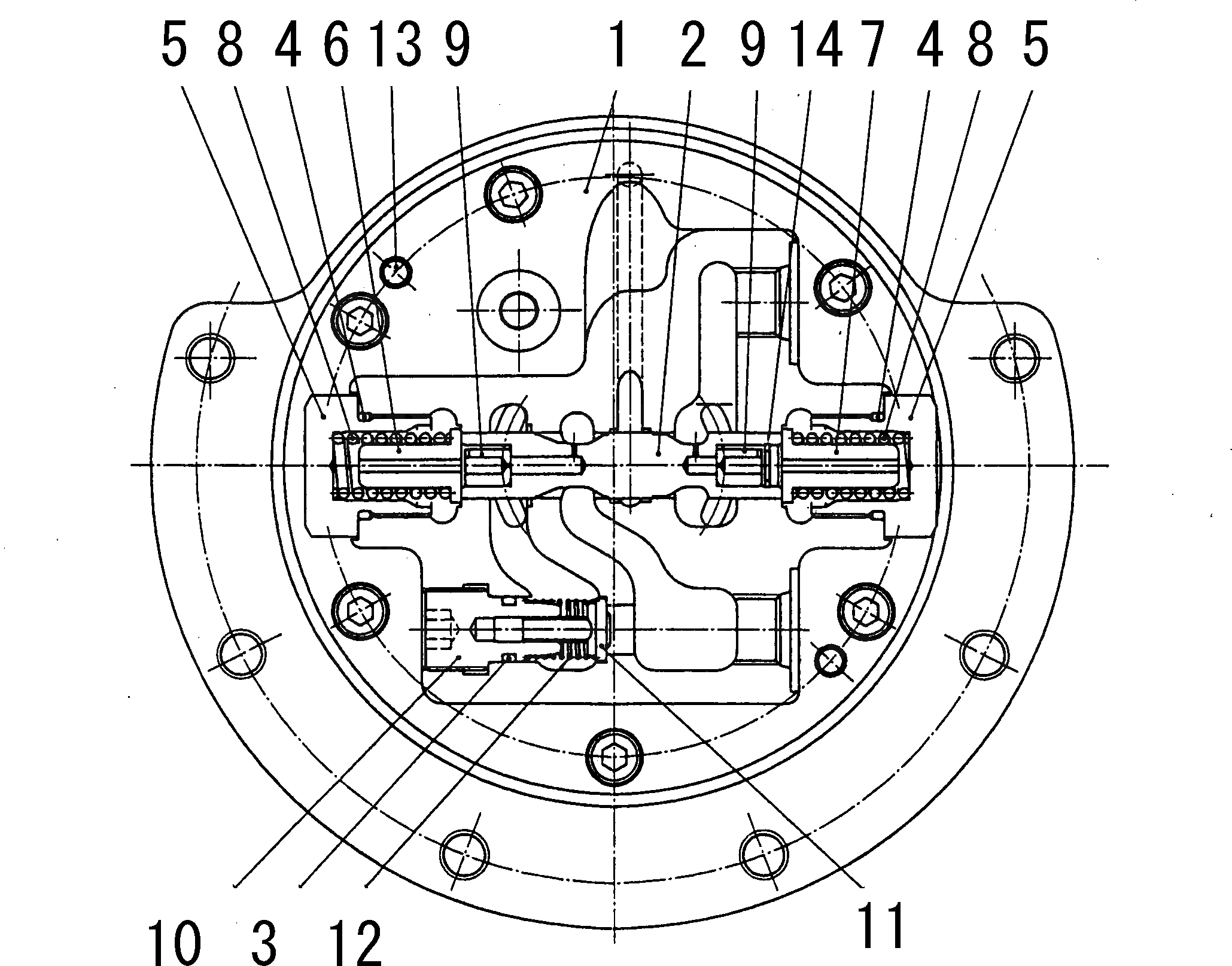 Кольцо TZIRTW-10  Komatsu