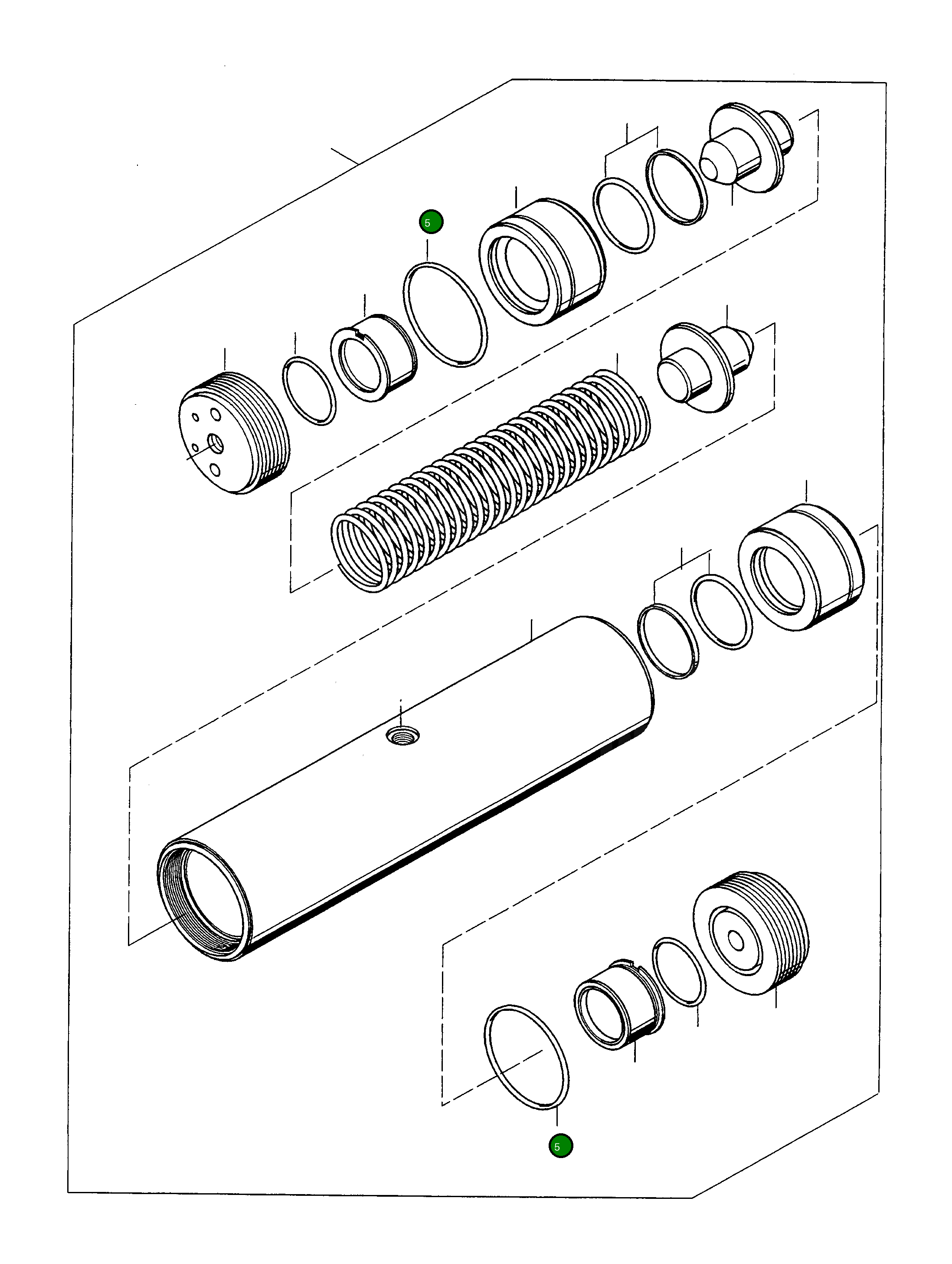 Кольцо уплотнительное (O-Ring) 4919162M1  Komatsu