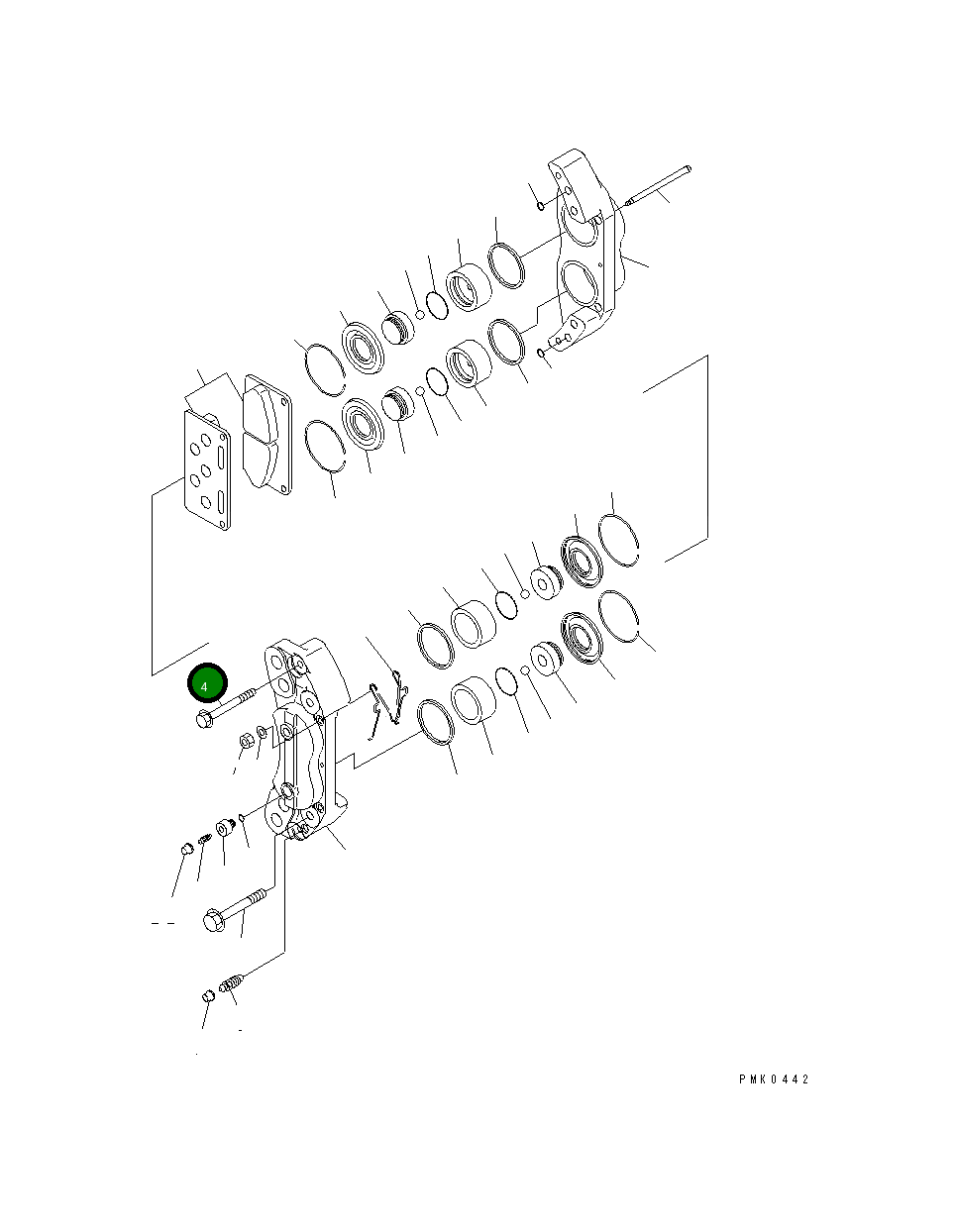 Болт 20G-32-21410 Komatsu