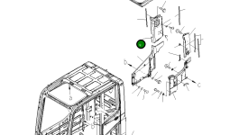 Крышка 20Y-53-17840 Komatsu