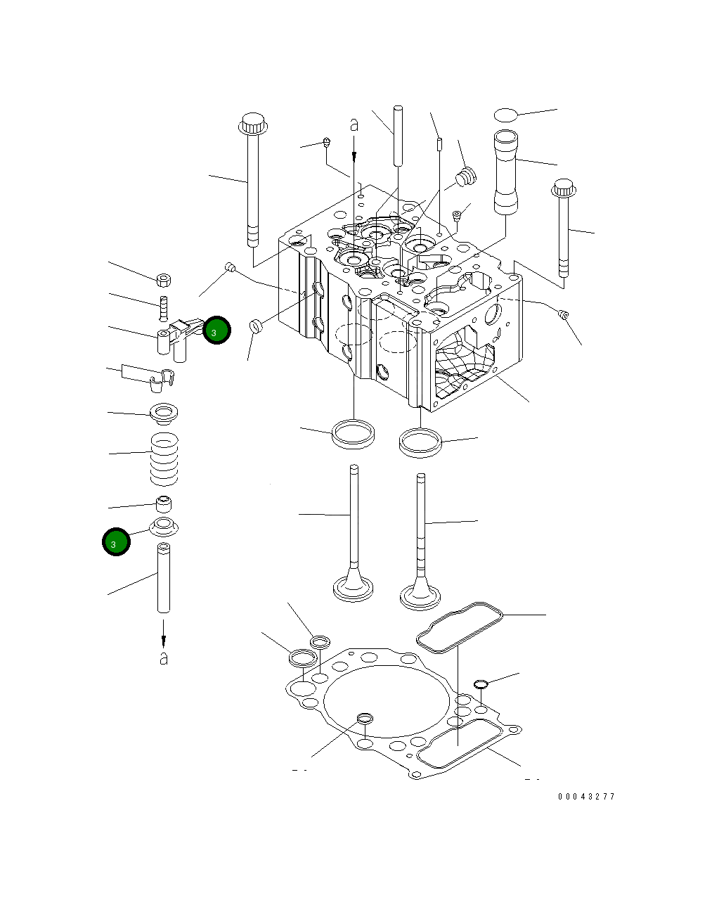 Болт 6245-31-1420 Komatsu
