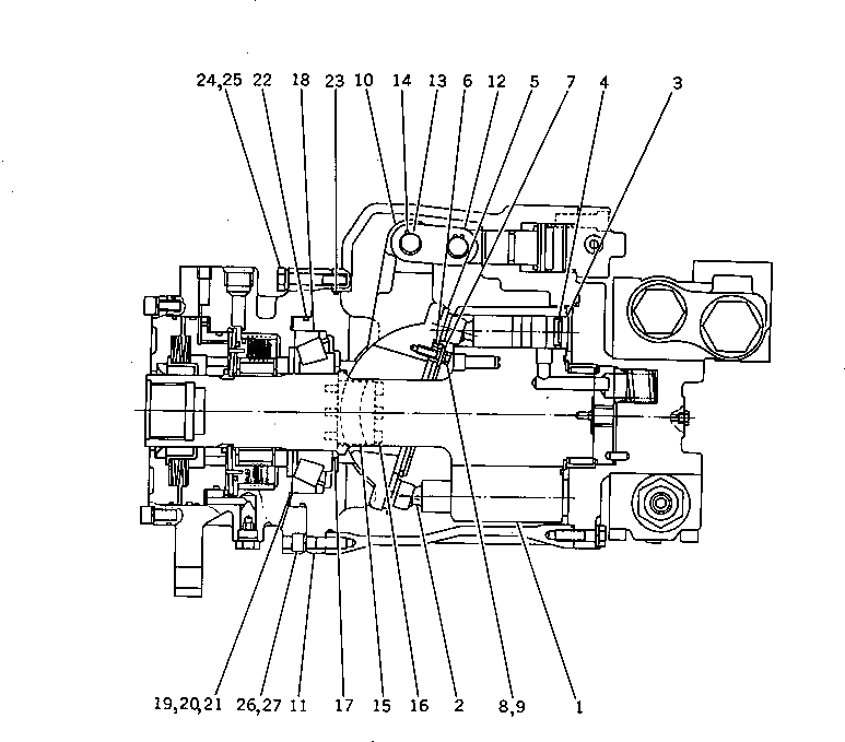 Кольцо TM8300-010  Komatsu