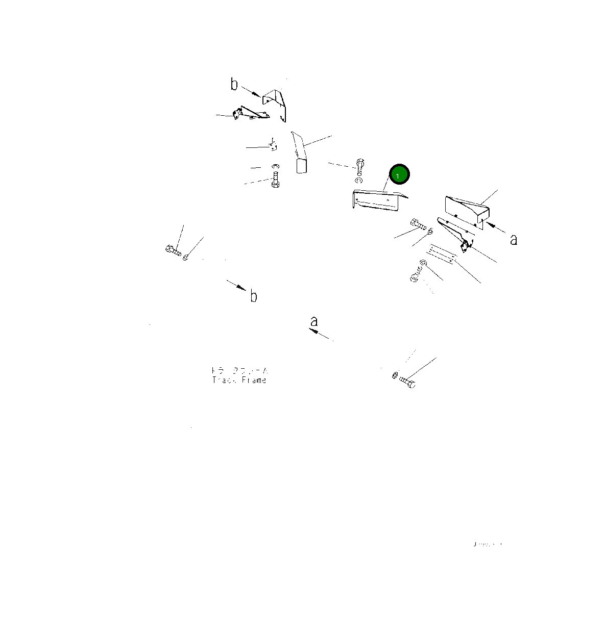 Крышка 208-30-41311  Komatsu