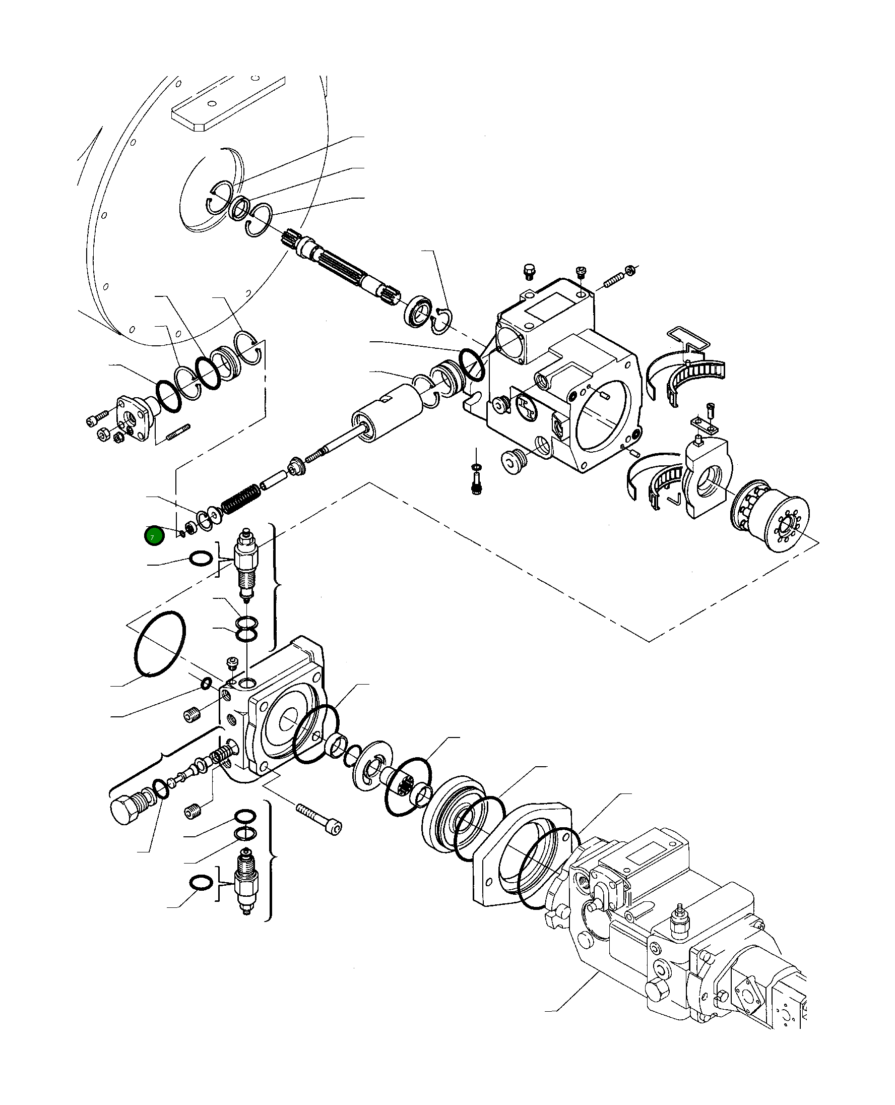 Кольцо уплотнительное (O-Ring) 840225063 Komatsu