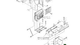 Крышка 427-S05-5190 Komatsu