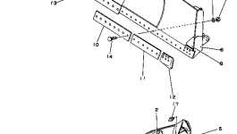 Отвал 154-71-31001 Komatsu