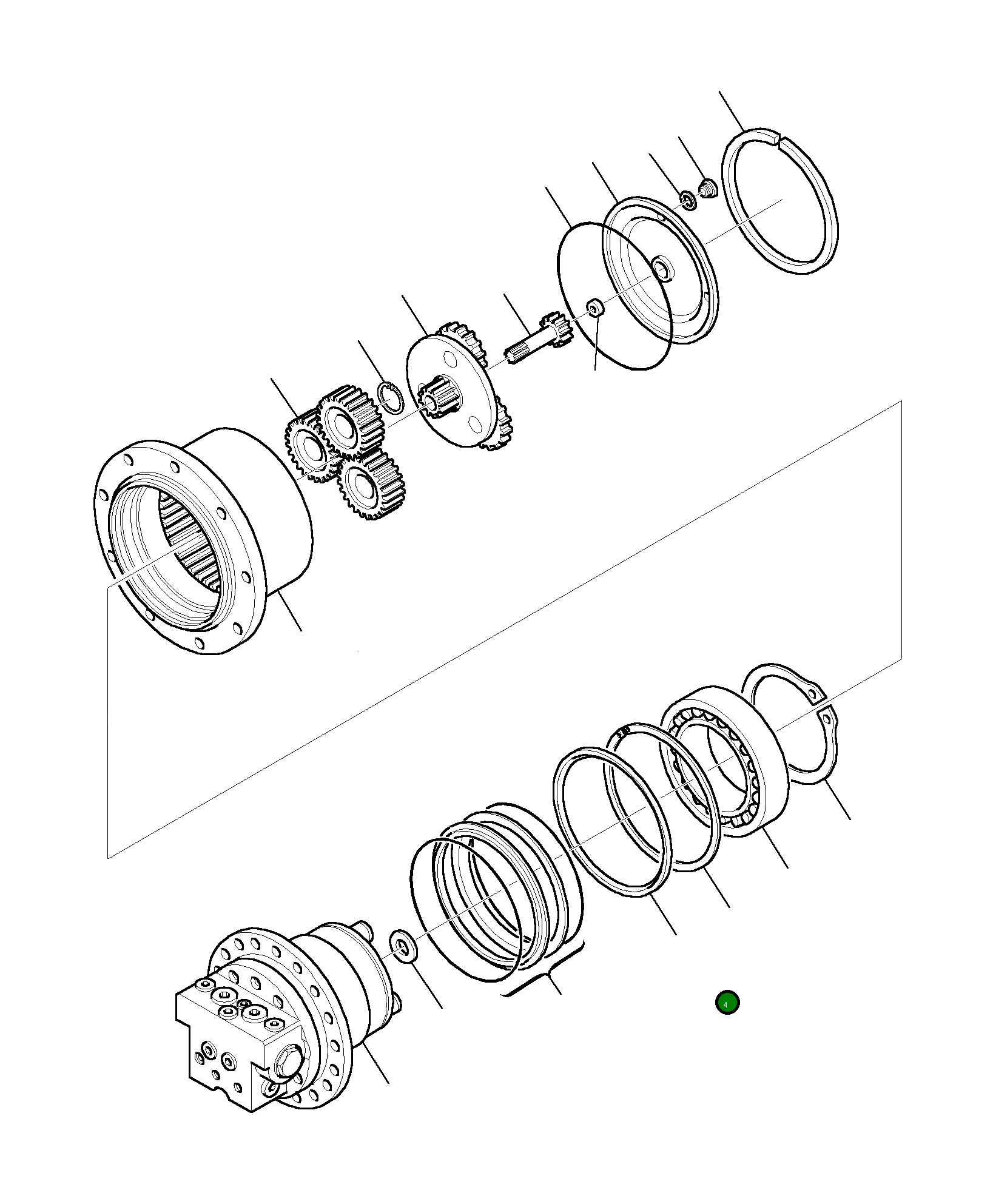 Кольцо 843200589 Komatsu
