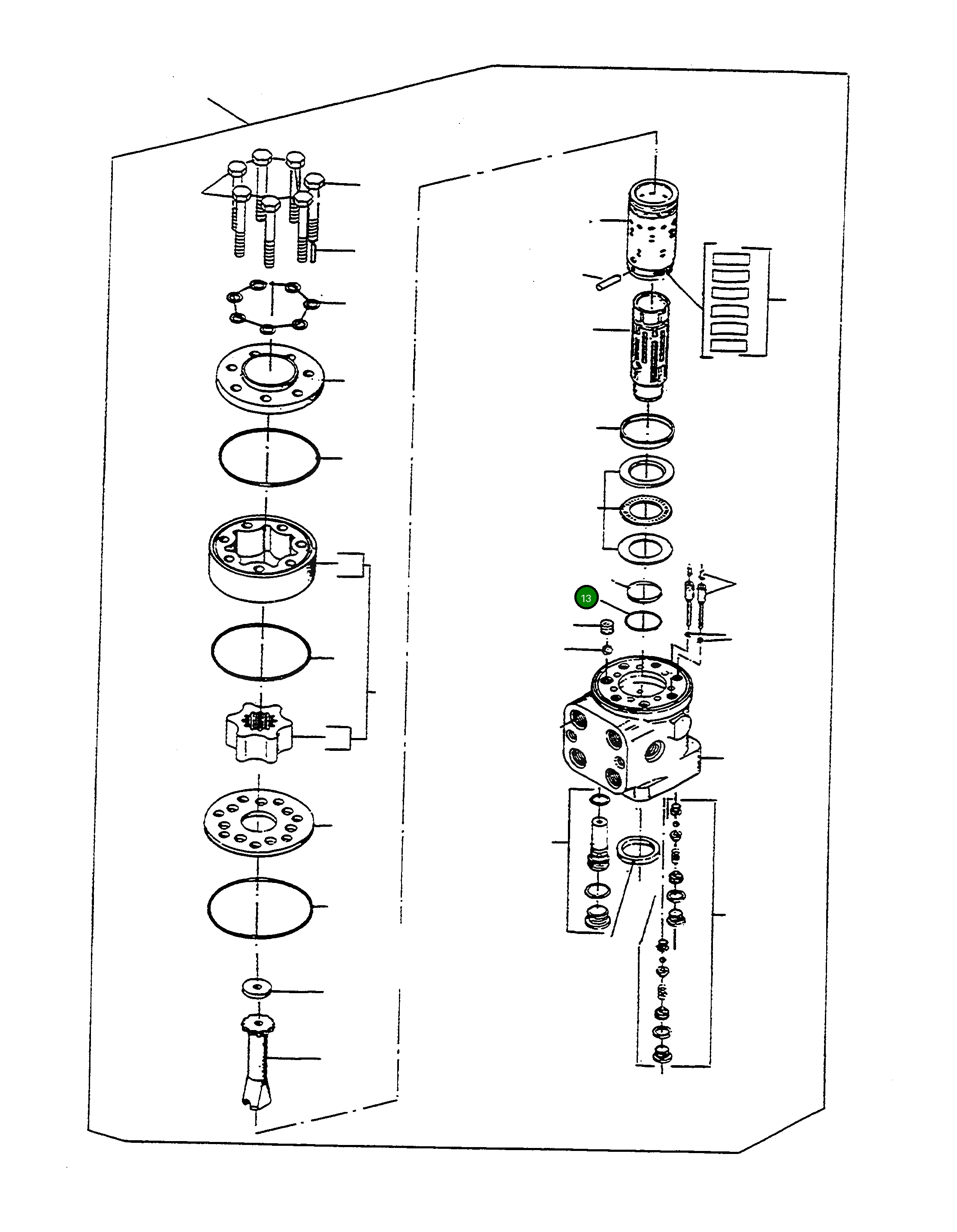 Кольцо уплотнительное (O-Ring) 3076848M1 Komatsu