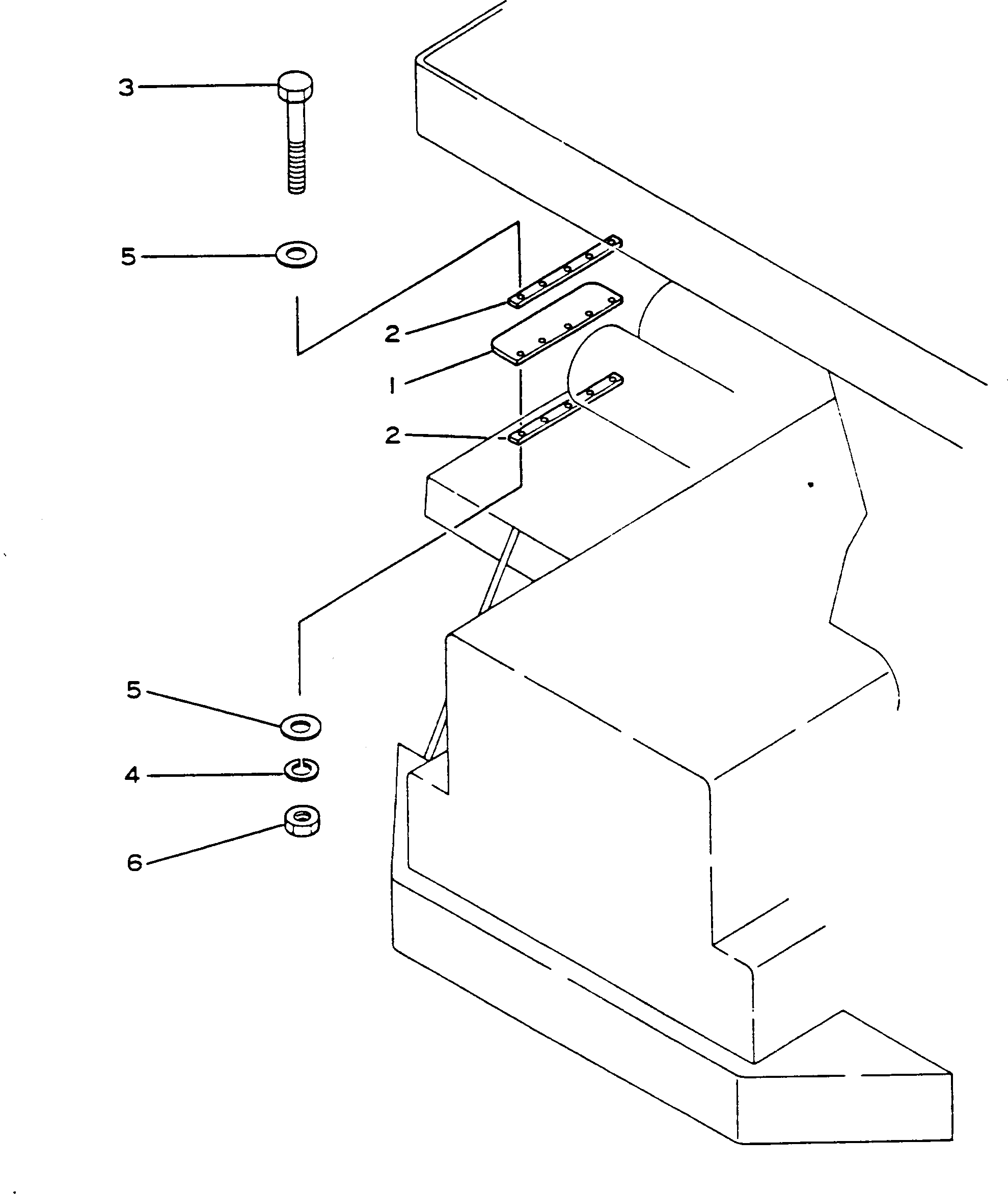 Болт 01043-31232 Komatsu