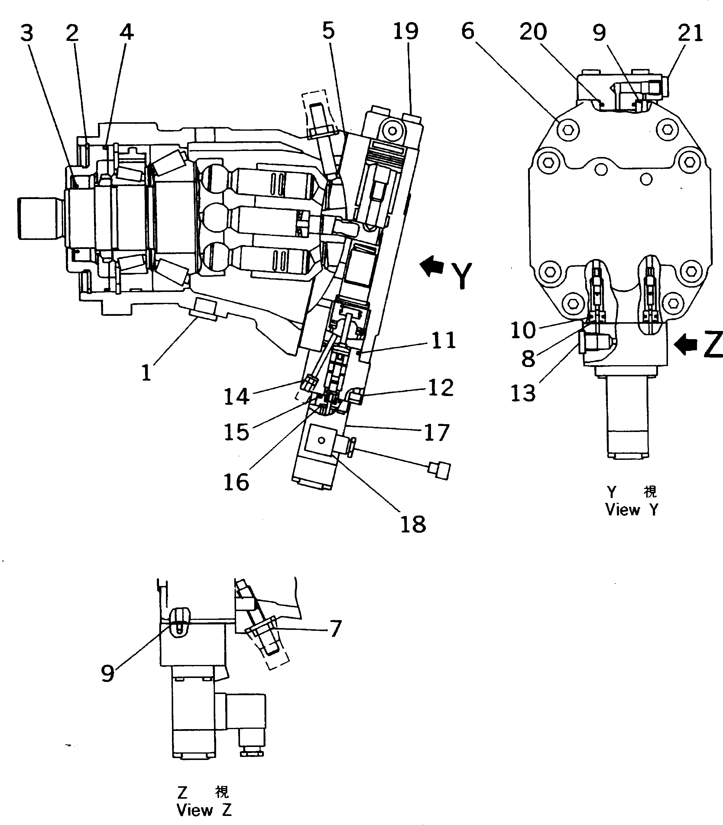 Кольцо уплотнительное (O-Ring) UC1704350921 Komatsu