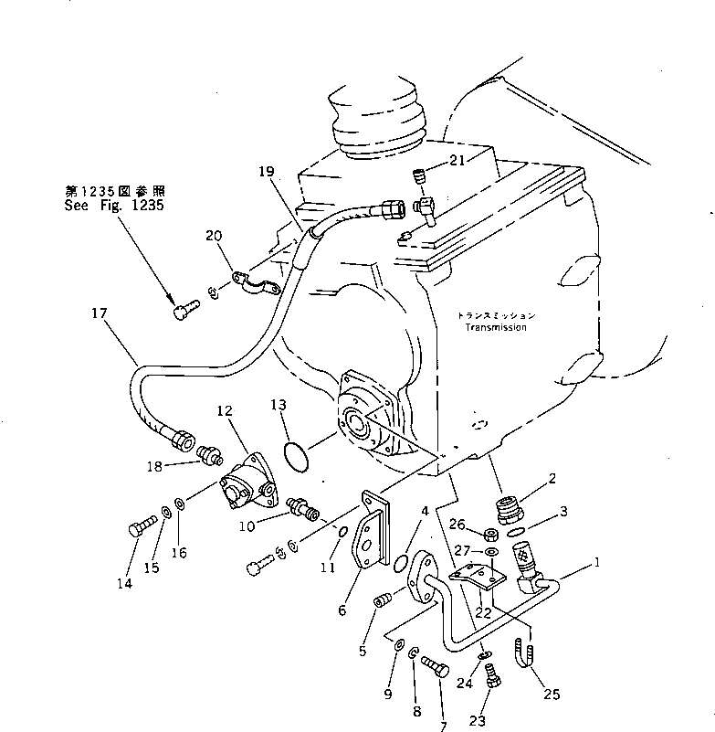 Кольцо уплотнительное (O-Ring) 07000-32014  Komatsu