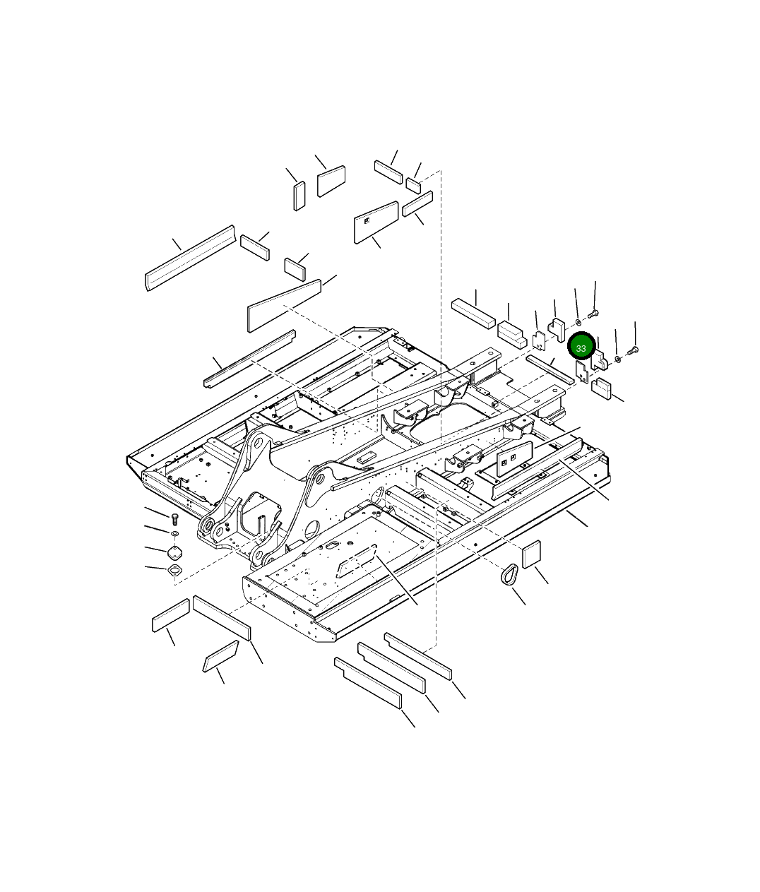 Крышка 207-46-44450 Komatsu