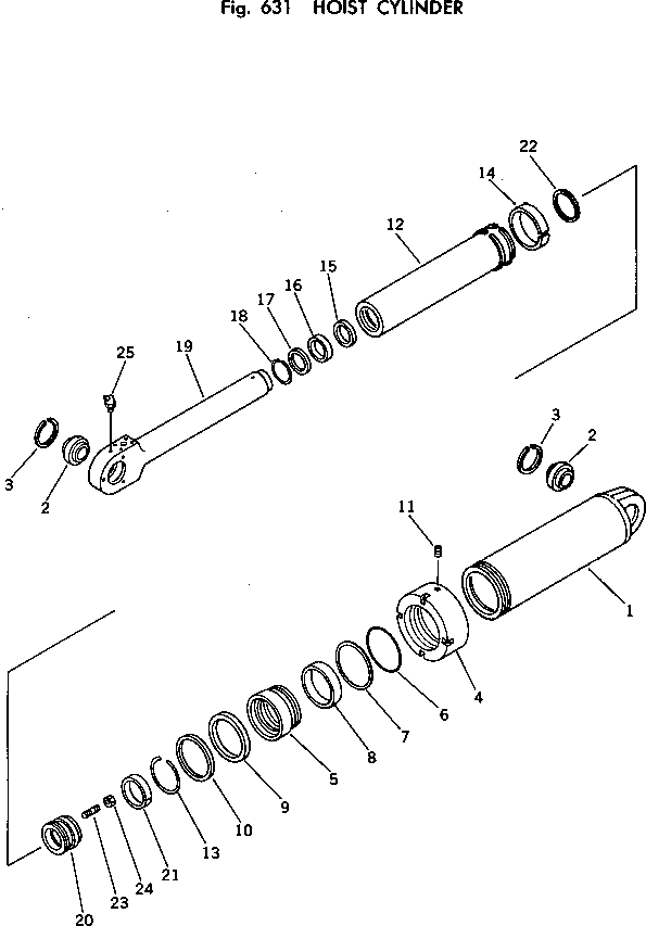 Кольцо 569-63-42170  Komatsu