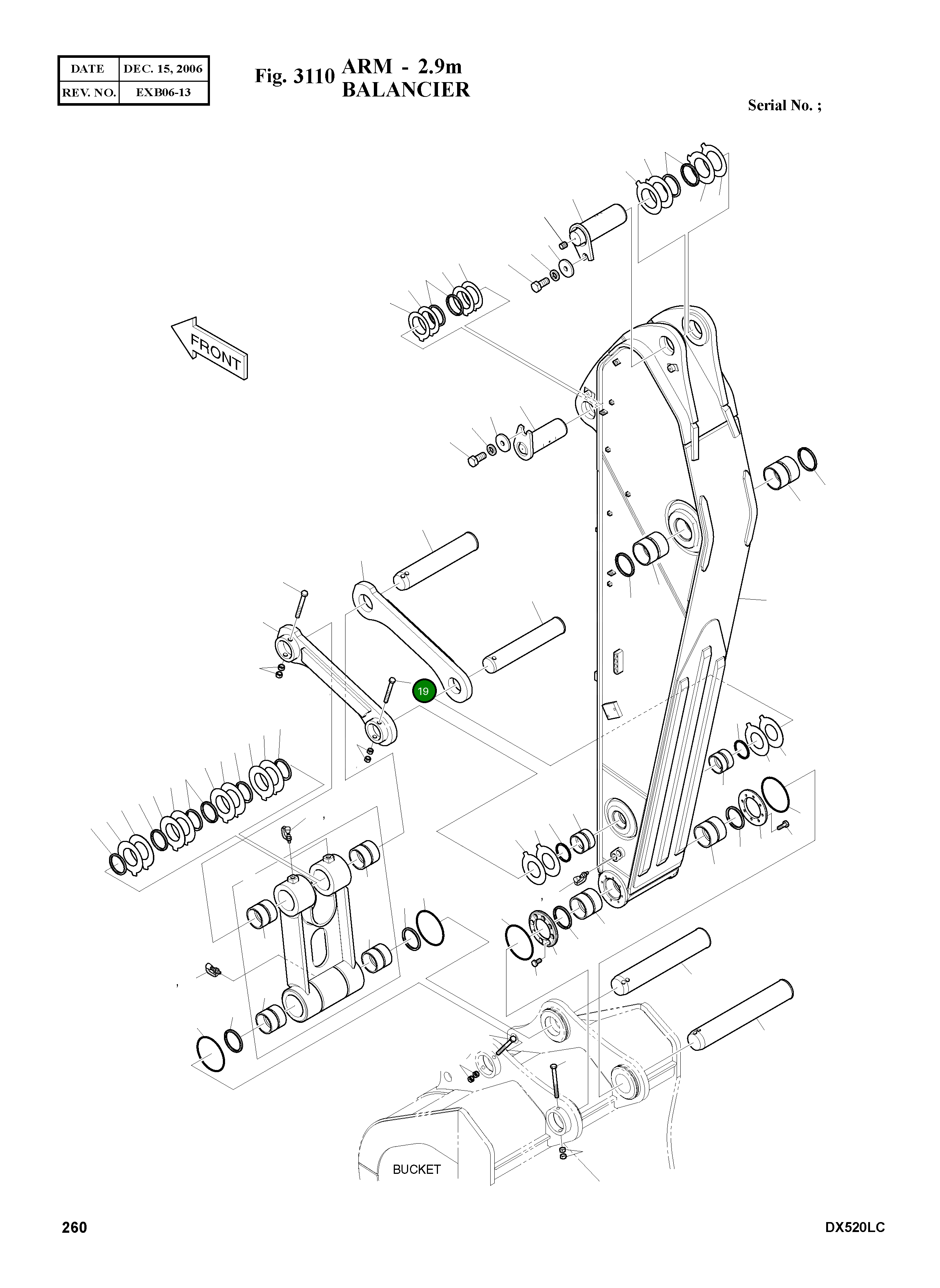 Болт DS0001086 Komatsu