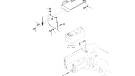 Крышка 421-06-51340 Komatsu
