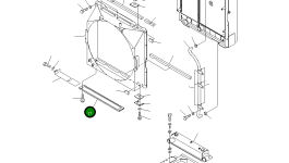 Крышка 23B-03-52110 Komatsu