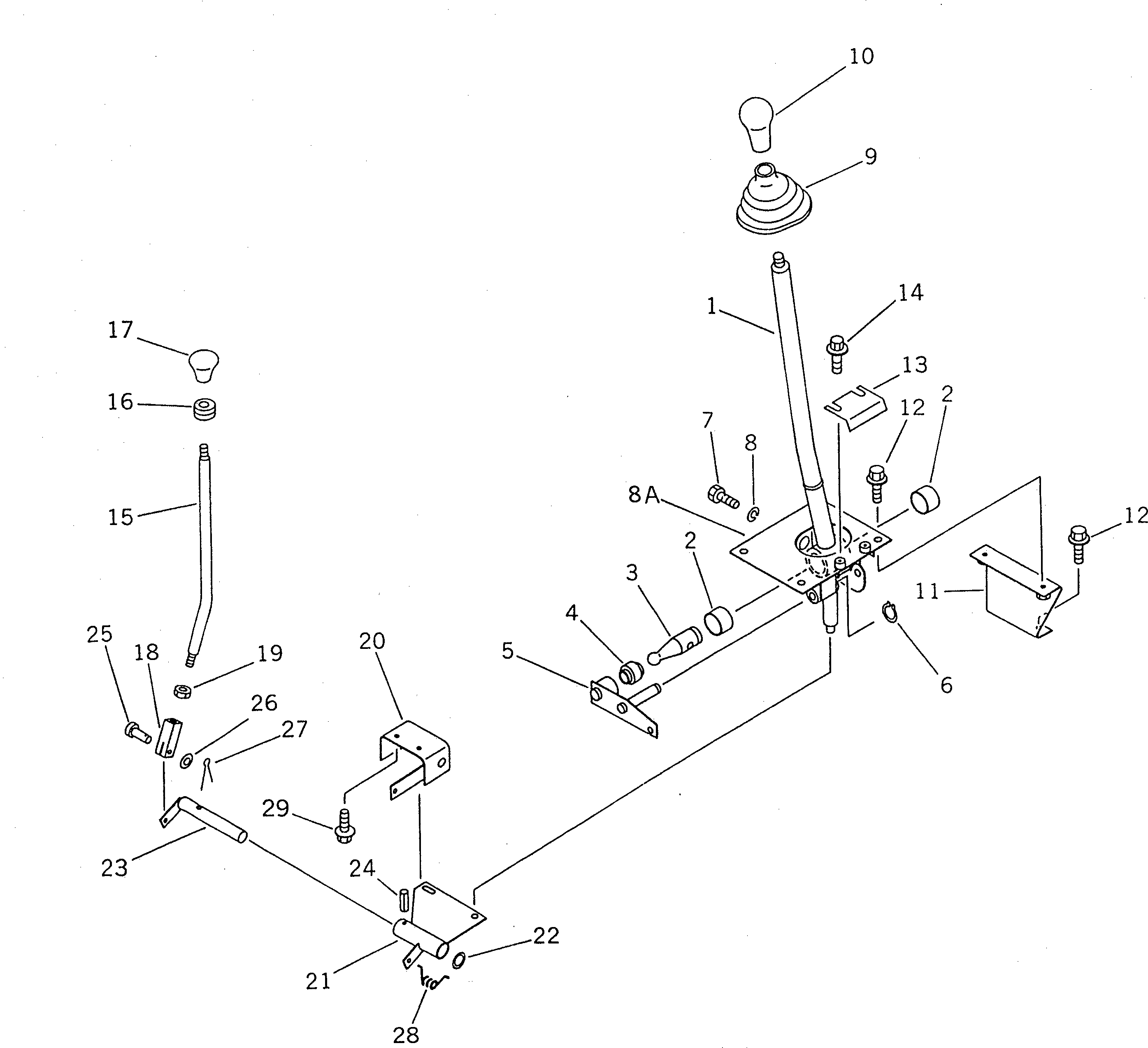 Болт 415-43-18390  Komatsu