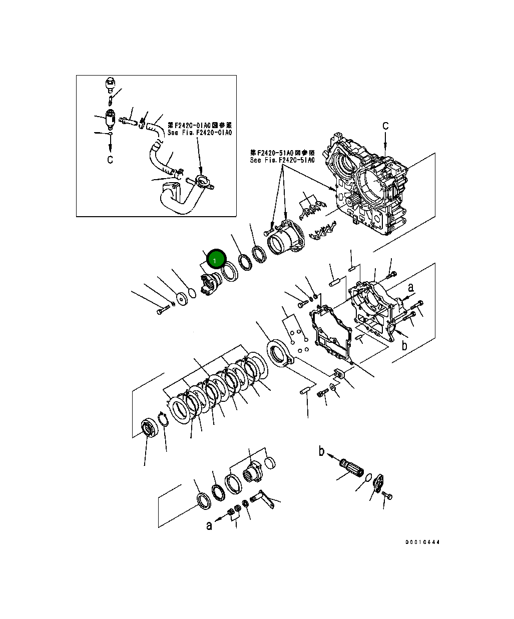 Крышка 418-17-33530 Komatsu