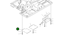 Крышка 20Y-54-26240 Komatsu