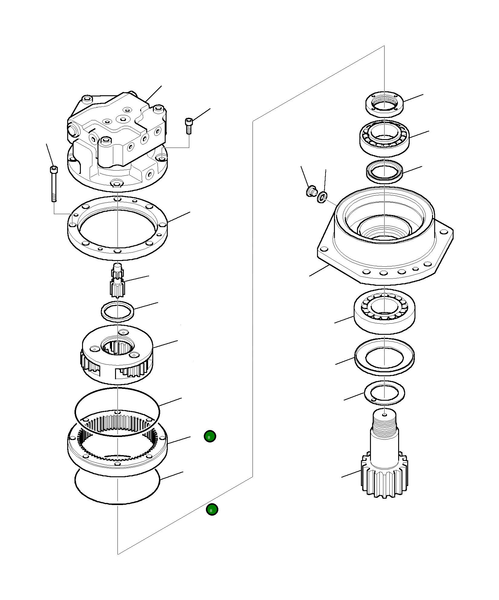 Кольцо уплотнительное (O-Ring) 843200630 Komatsu