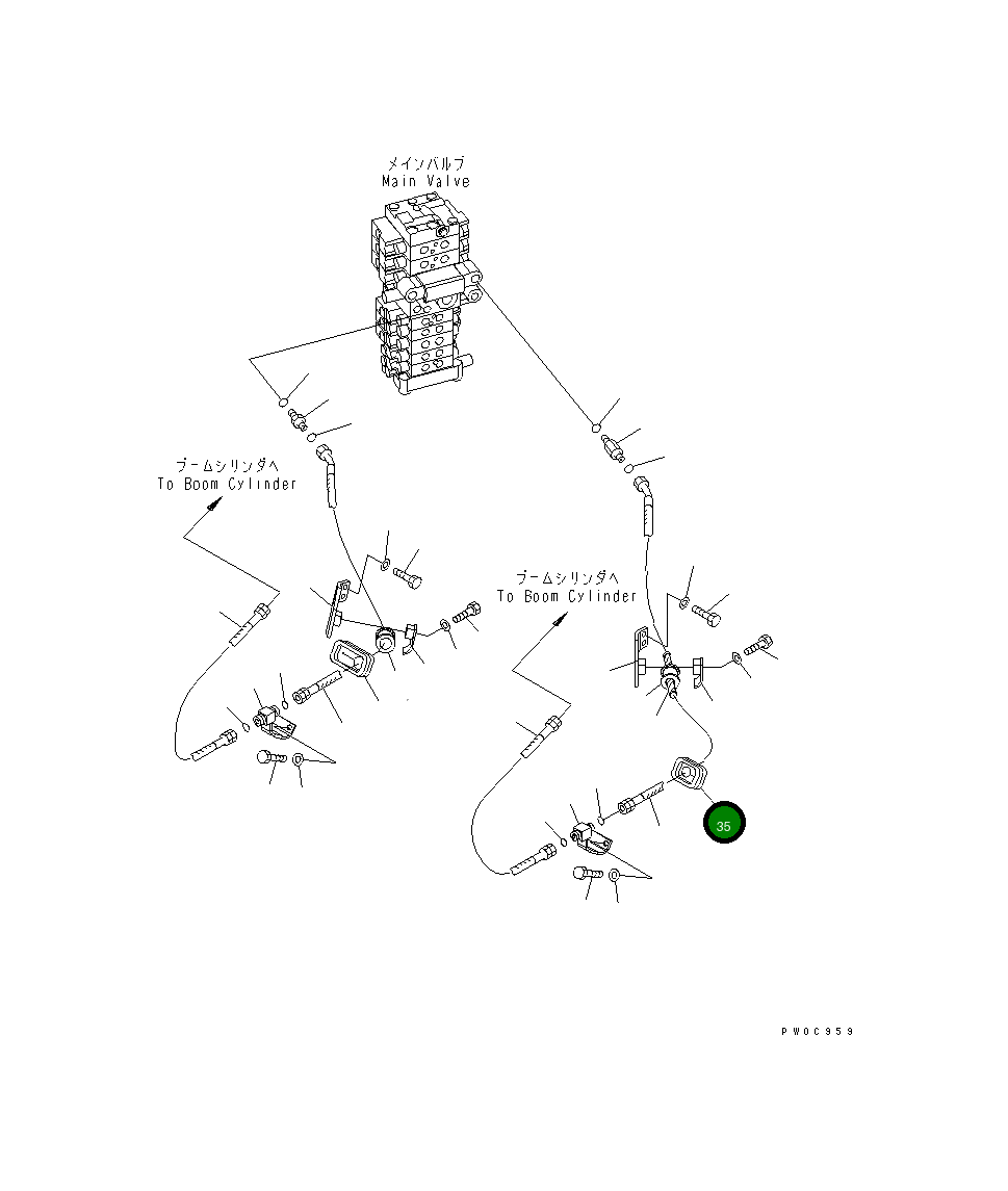 Крышка 21W-62-42880 Komatsu