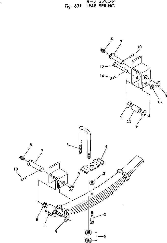 Болт M710019211709  Komatsu