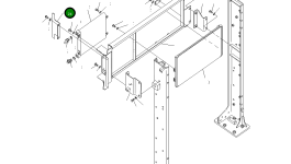 Крышка 21M-03-21550 Komatsu