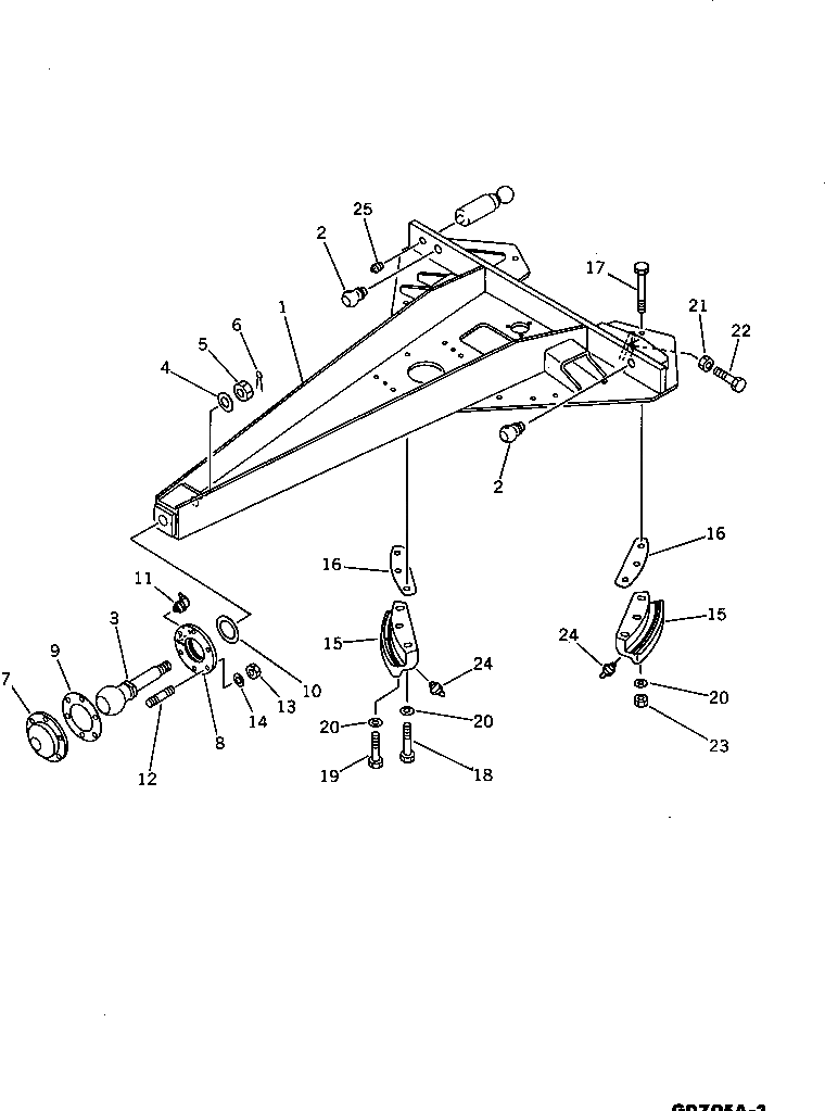 Болт 01011-52480 Komatsu