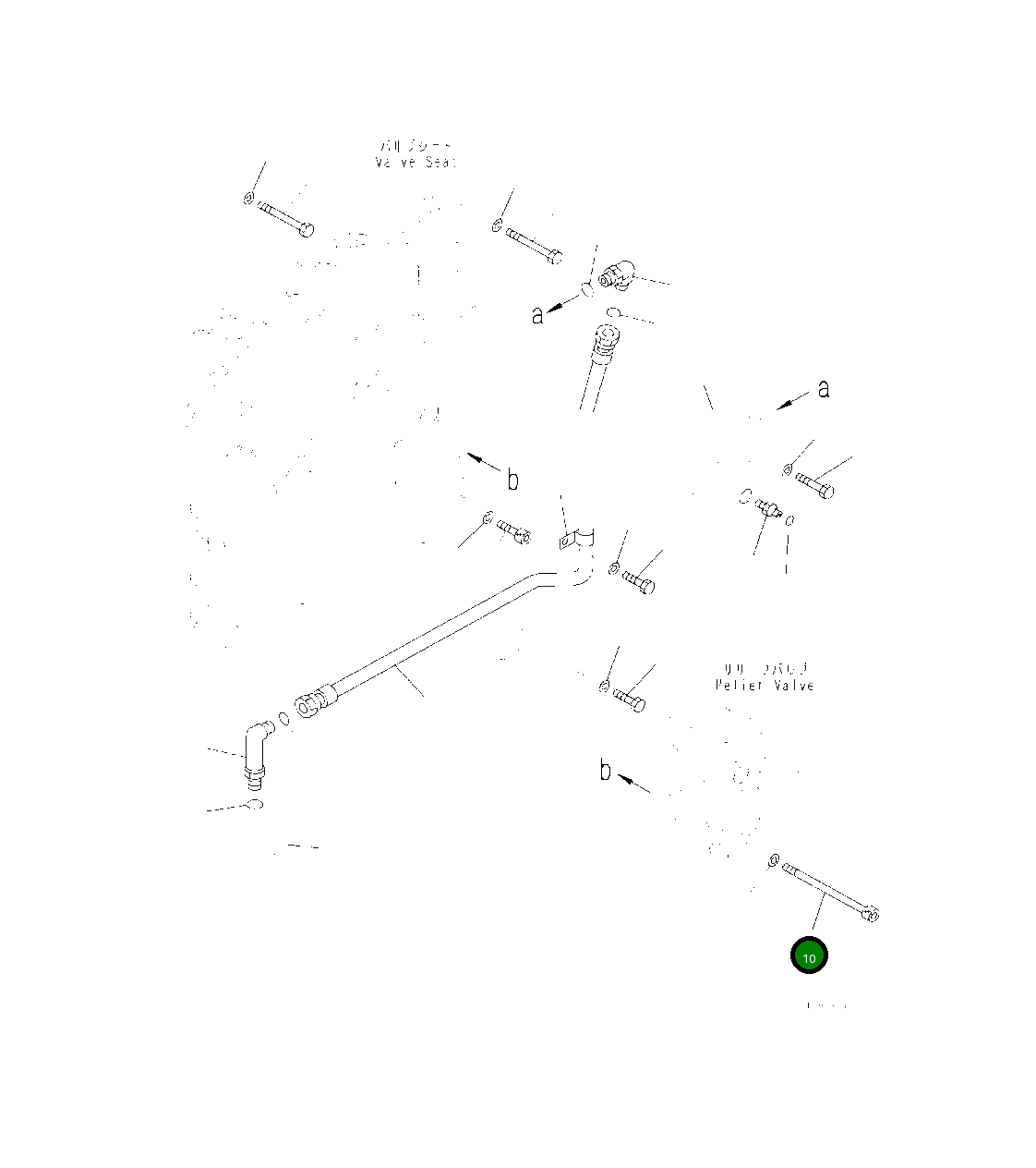 Болт 56B-15-36930 Komatsu