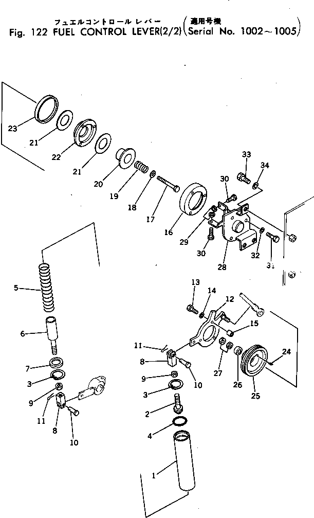 Болт 198-43-15280  Komatsu