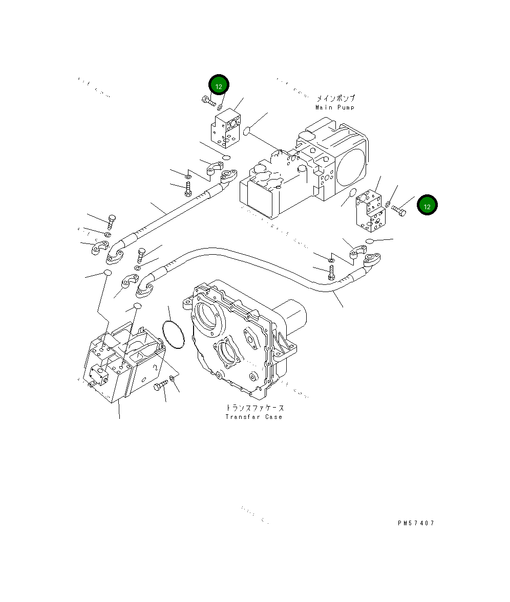 Болт 02010-70783 Komatsu