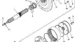 Кольцо 154-15-22331 Komatsu