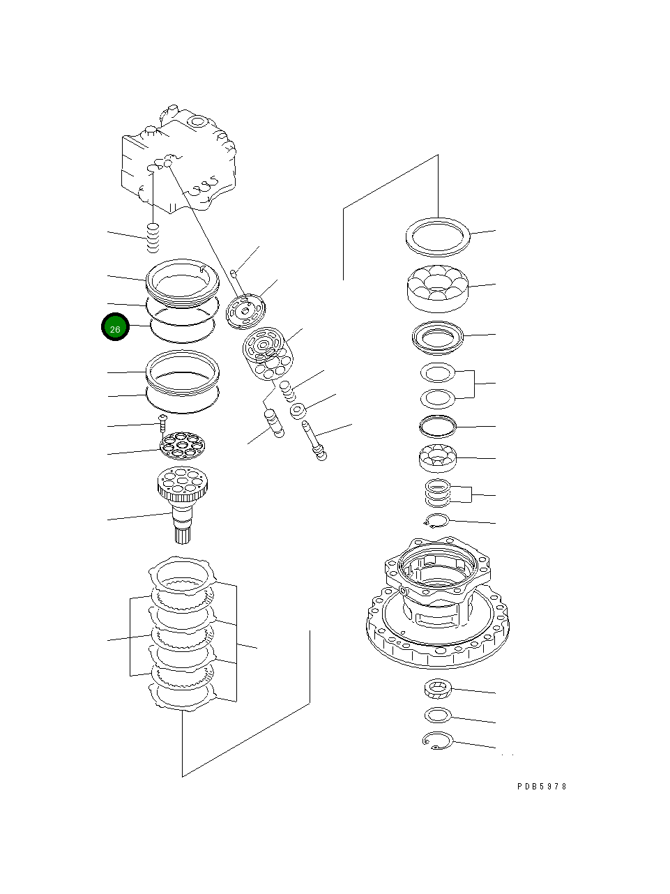Кольцо уплотнительное (O-Ring) 07000-52145 Komatsu
