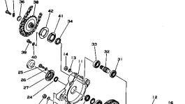 Болт 2691-4-11250 Komatsu