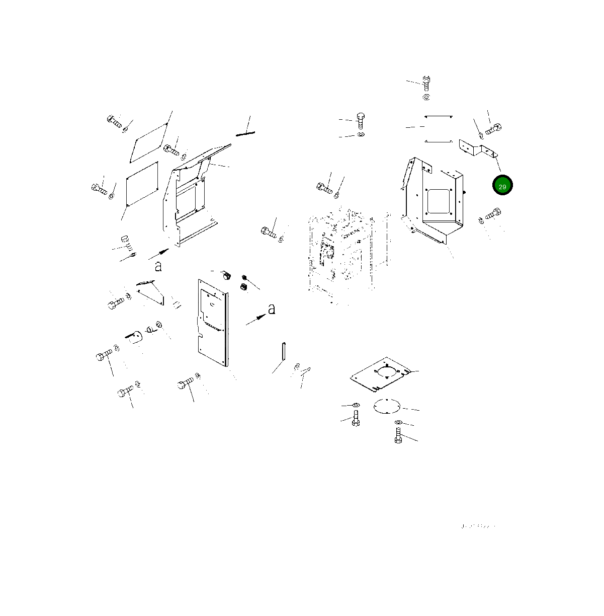 Крышка 423-02-59441  Komatsu