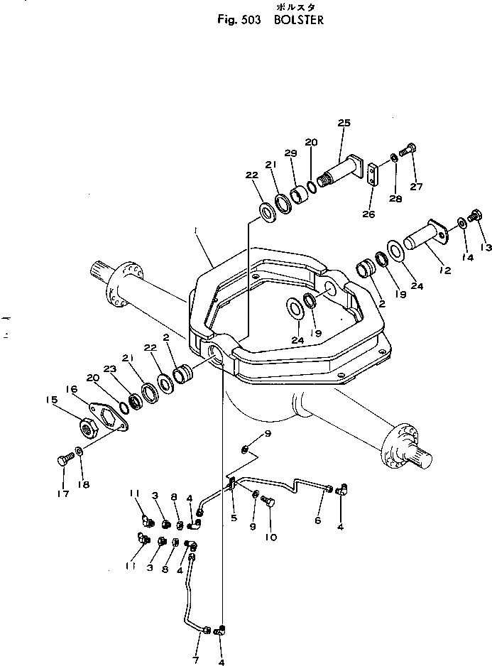 Кольцо уплотнительное (O-Ring) 382-383260-1  Komatsu
