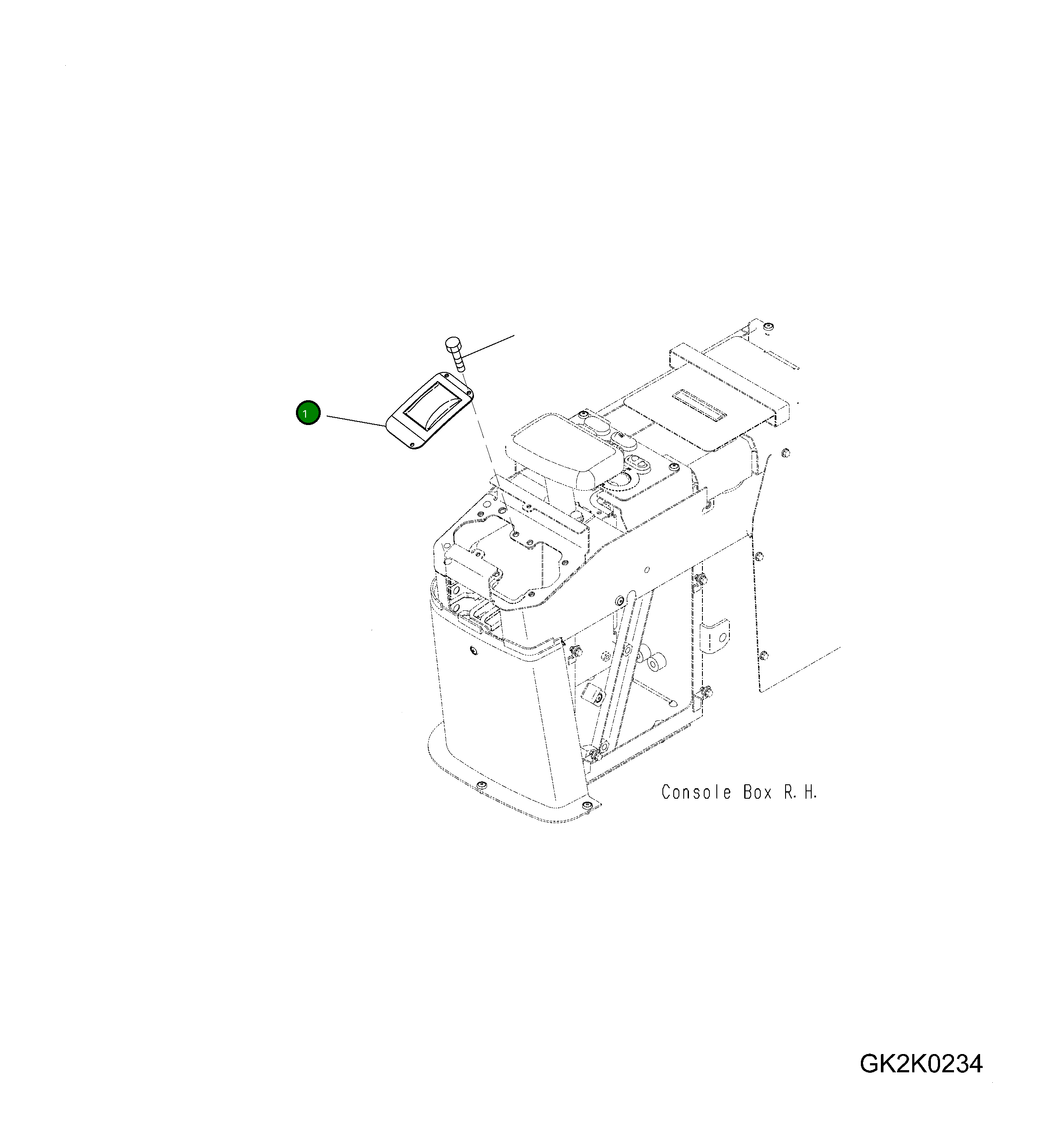 Крышка 418-54-42710  Komatsu