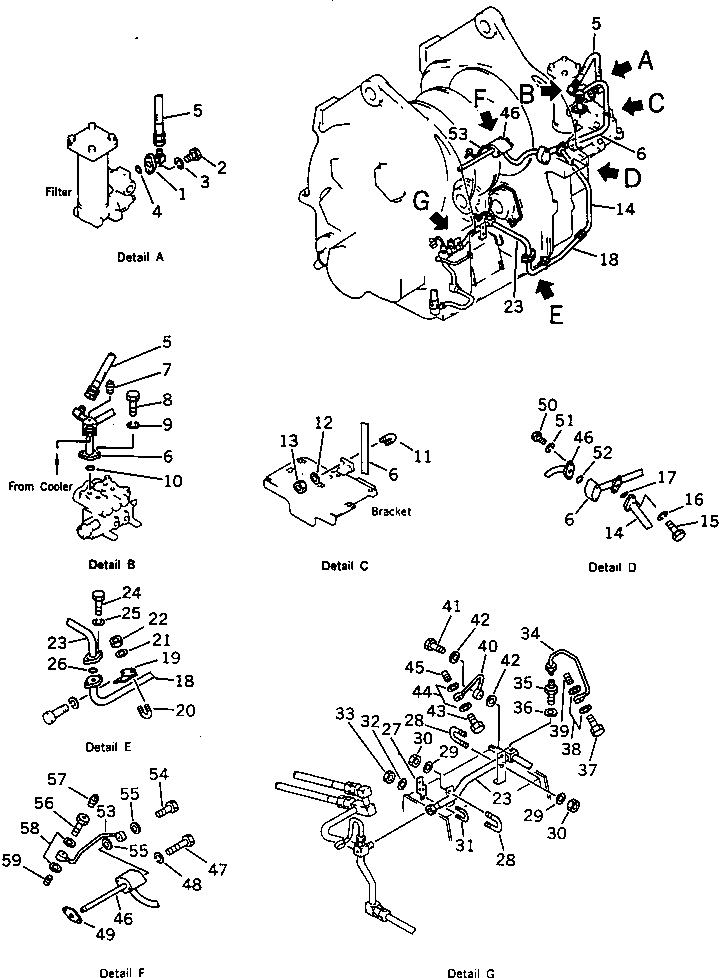 Болт 176-76-21730  Komatsu