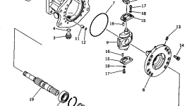 Вал 708-21-12711 Komatsu