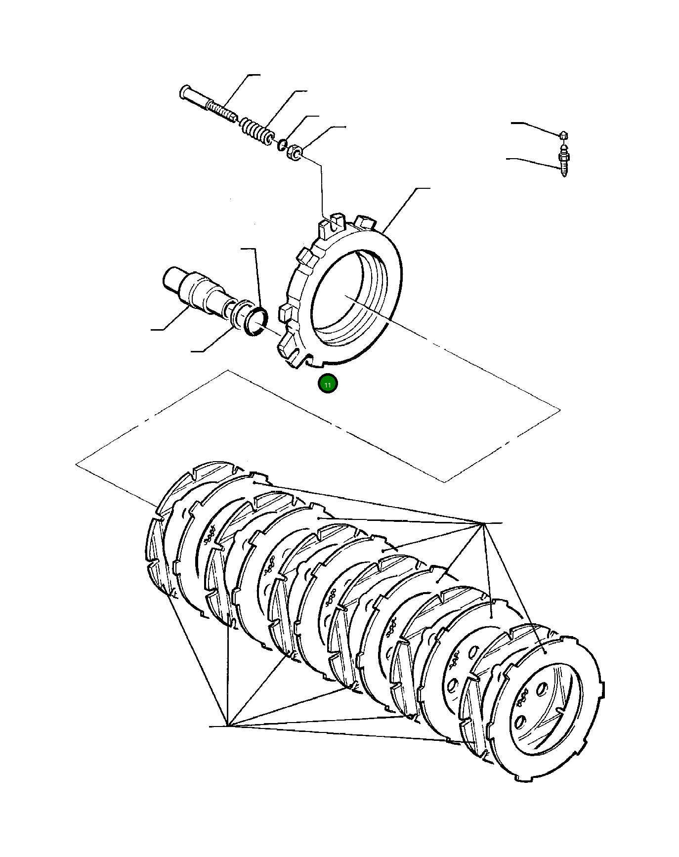 Кольцо уплотнительное (O-Ring) HU1767151  Komatsu