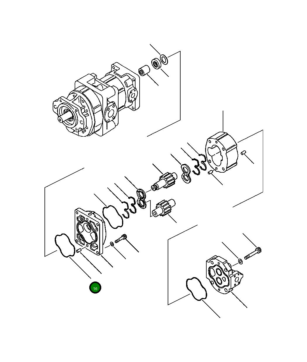 Кольцо уплотнительное (O-Ring) 705-19-03380 Komatsu