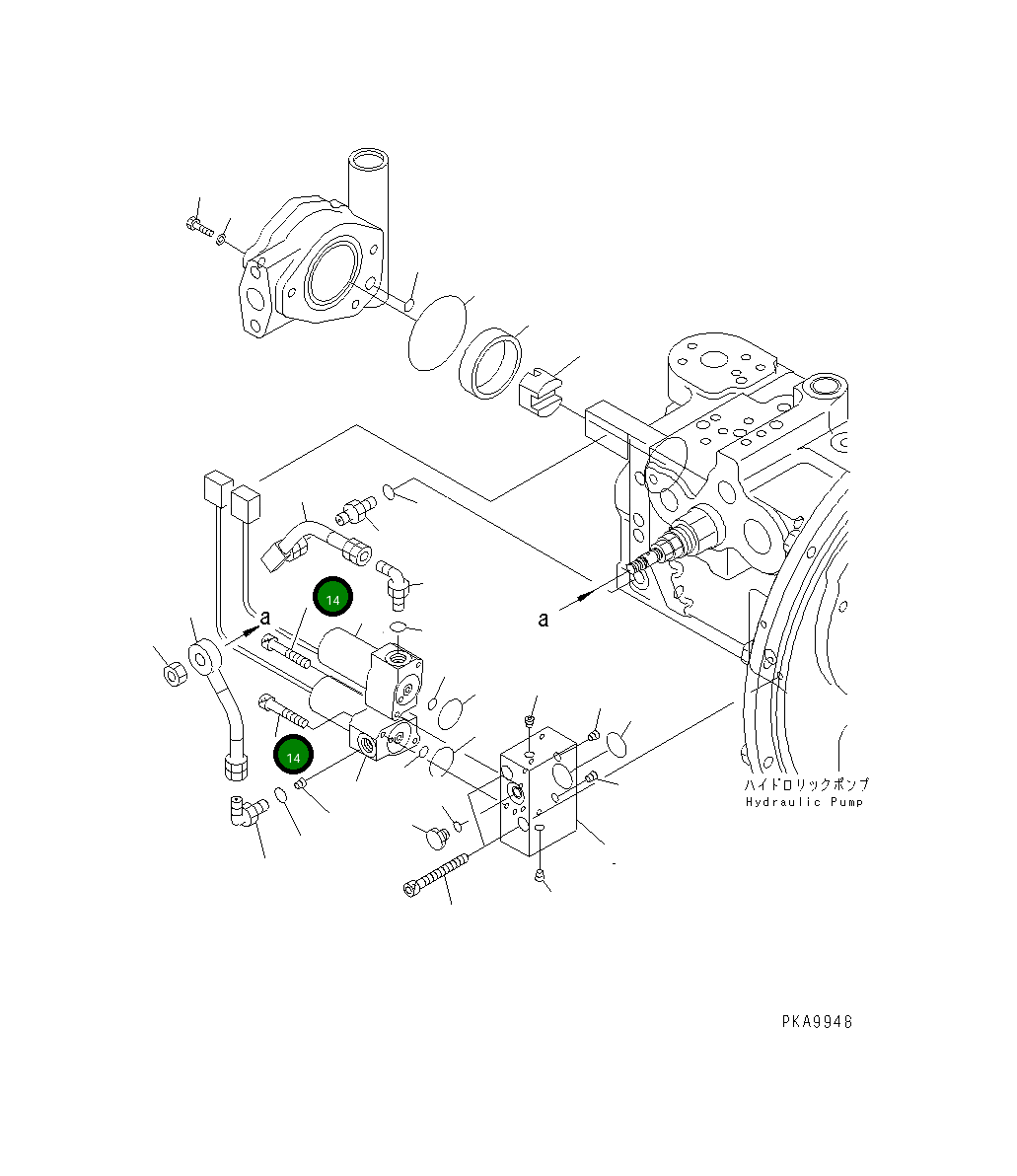 Болт 203-60-62220  Komatsu