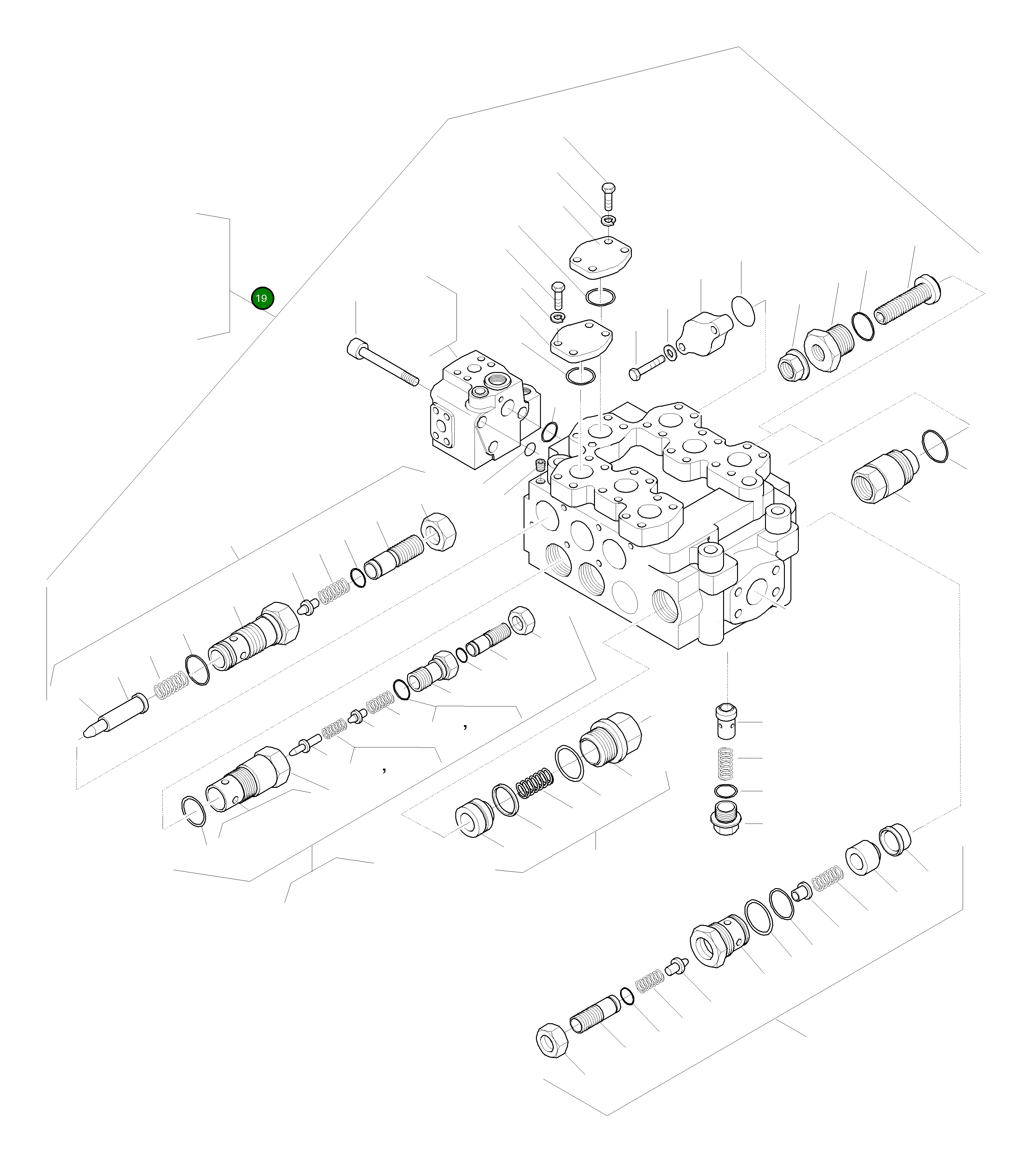 Кольцо уплотнительное (O-Ring) 709-90-HP199  Komatsu