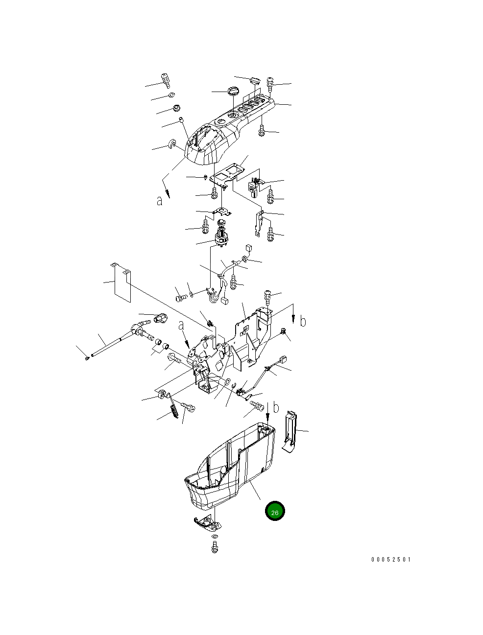 Крышка 21T-43-31420  Komatsu