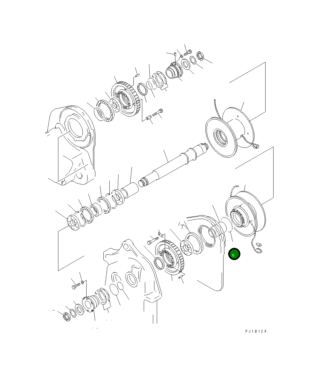 Кольцо уплотнительное (O-Ring) 07000-45210 Komatsu