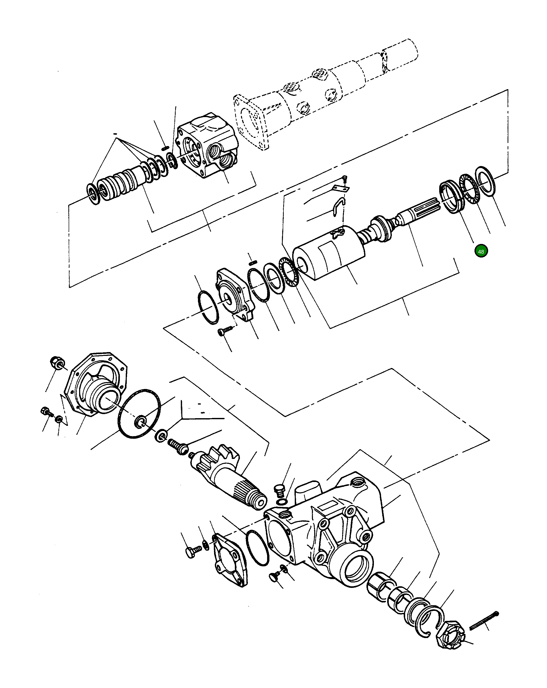 Кольцо 2944358M1 Komatsu
