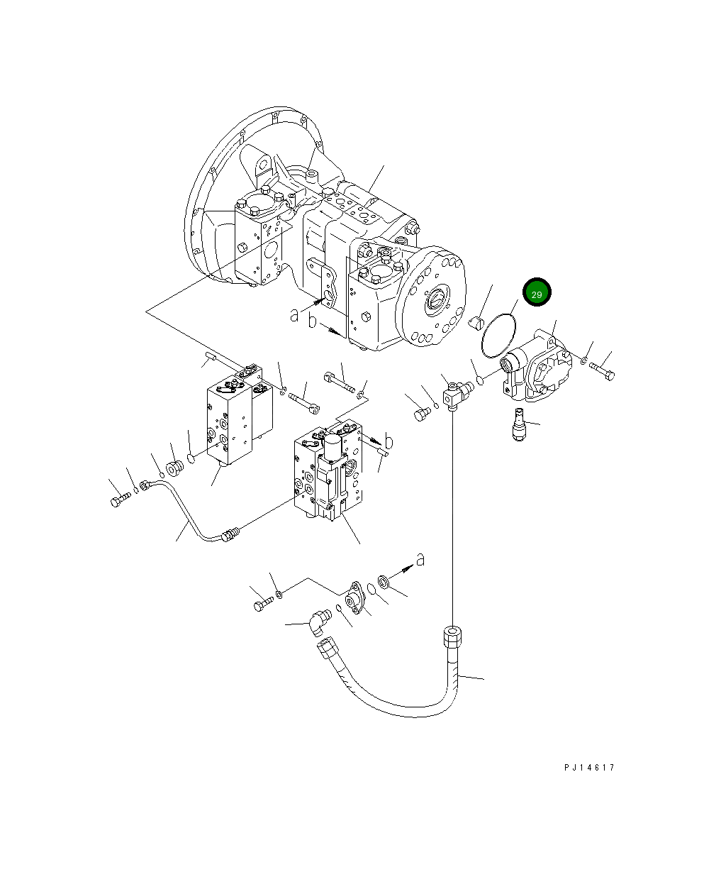 Кольцо уплотнительное (O-Ring) 704-28-02710 Komatsu