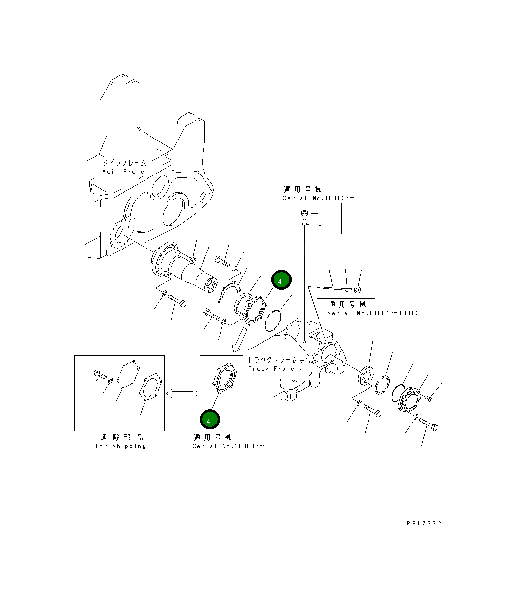 Крышка 19M-31-11172 Komatsu