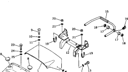 Крышка 141-54-31342 Komatsu